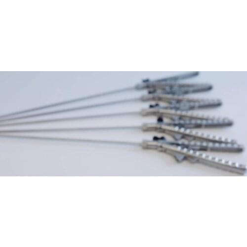 Laparoscopy Needle Holder Forceps Heavy Type Straight/Curved Jaw