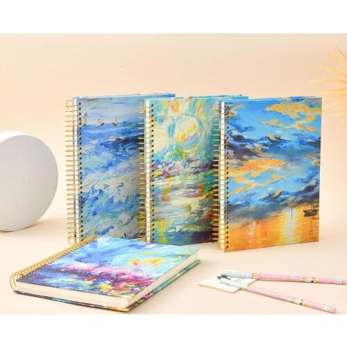 Agenda 2021 Binder Notebook Hardcover Notepad with the Rings Beautiful For Records Books