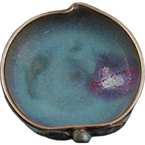 Song Junyao peach shape water wash handwork to make ancient porcelain