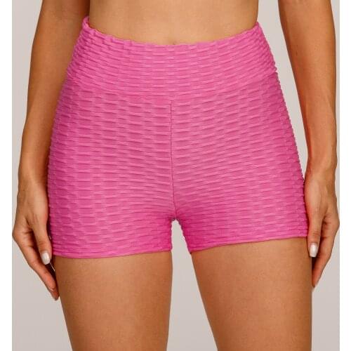 Sexy Womens Sports High Waist Shorts Athletic Gym Workout Fitness Yoga Leggings Briefs Athletic Breathable push up Yoga Short