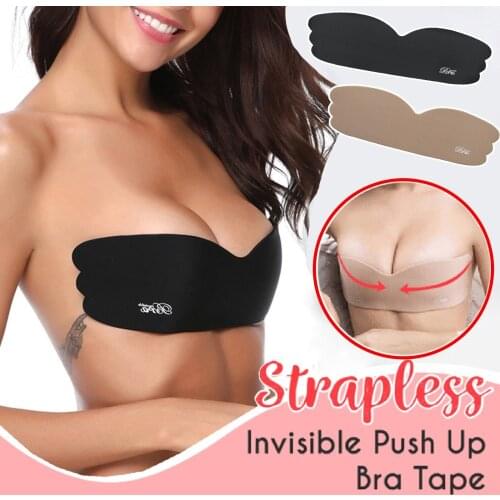 Sexy Bra Lingerie Femme Breast Lift Tape Silicon Bra Push Up Invisible Bras For Women Self Adhesive Nipple Covers Bralettes Pads