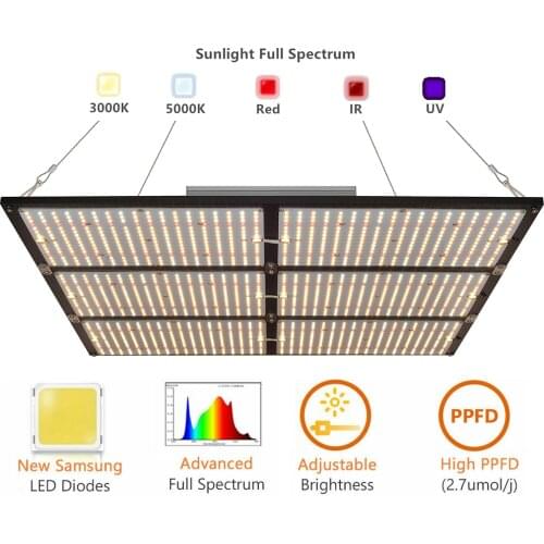 SF 7000 Samsung Quantum LED Grow Light 720W Dimmable Phytolamp Full Spectrum Grow Lamp Board for Indoor Veg Flowers Plants