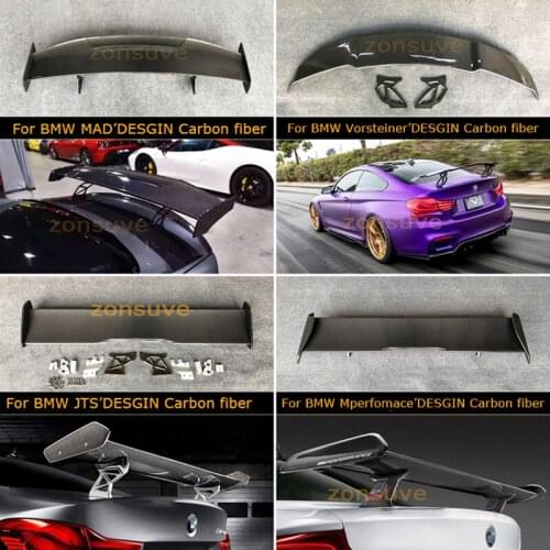 Suitable For BWM M2 M3 M4 GT Desgin Spoiler Modified Carbon Fiber Spoiler Mid-Wing GTS BWM 2345 Series GTS Spoiler MP Desgin