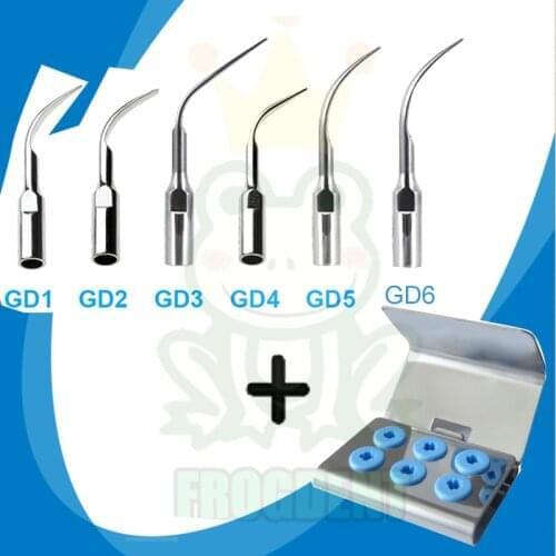 Dental ultrasonic scaler tips EMS Woodpecker Satelec piezo scaler tips for scaling , periodontics , endodontics