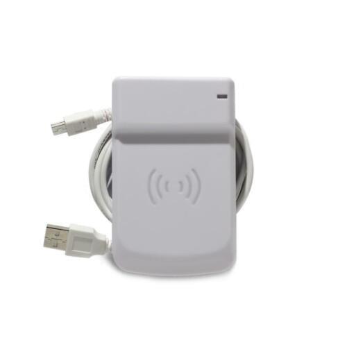 Plug and Play USB EMID NFC Card Reader 7byte 4byte UID Adjustable 125KHZ 13.56MHZ