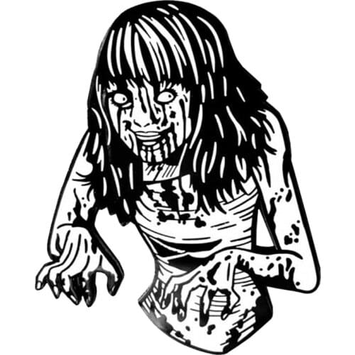 Junji Ito Tomie pin badge