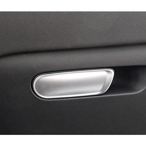 ABS Chrome For Citroen C4 2016 Accessories Car copilot glove box door bowl handle Cover Trim car styling