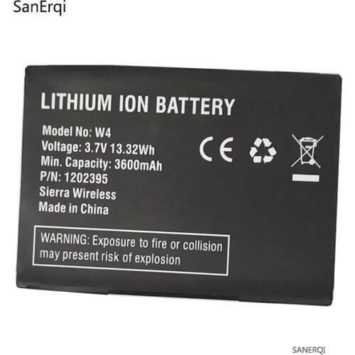 10pcs New3.7V 13.32WH 3600mAh Battery For Netgear Sierra W4 Rechargeable Accumulator Pack Replacement Battery