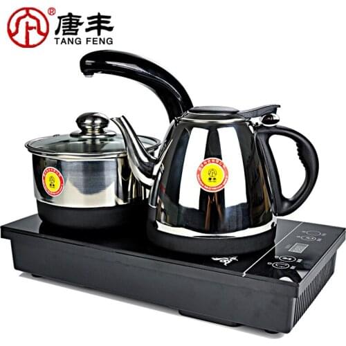 Automatic water feeder 3 1 electric heating furnace hot water pot well-pumping tea set tea furnace tf-513