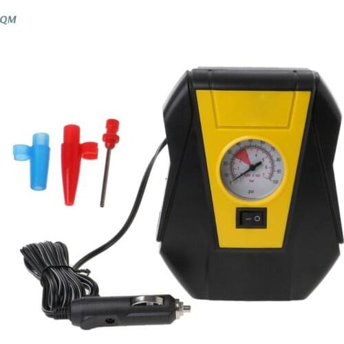 Car 12V Electric Tire Inflator Auto Portable Air Compressor Pump LED Emergency 13MF