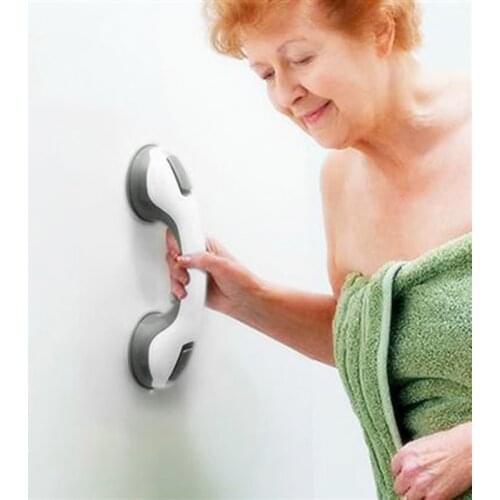 Safety Helping Handle Anti Slip Support Toilet Bathroom Safe Grab Bar Handle Vacuum Sucker Suction Cup Handrail