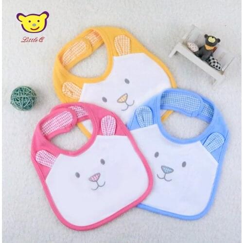 Baby 100% cotton cartoon pattern fashion bibs baby clothes