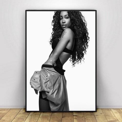 SZA Poster Music Singer Star Canvas Poster Wall Painting Home Decoration ( No Frame )