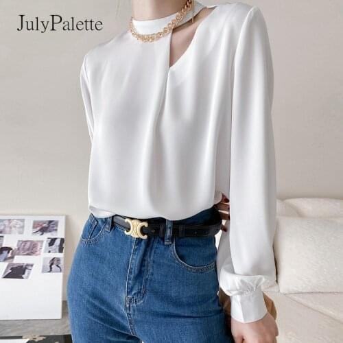 Ажурные блузки JulyPalette China At AliExpress
