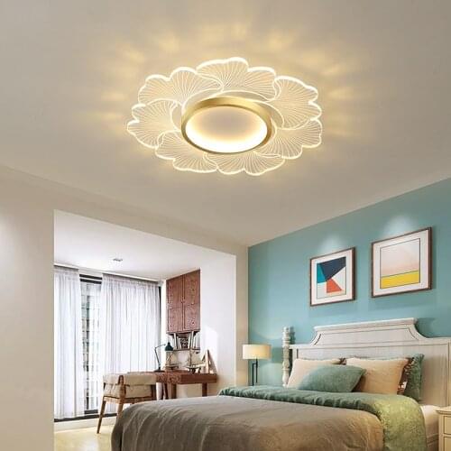 Round Modern LED Ceiling Lamp for Living room Bedroom Study kitchen Lighting acrylic surface mounted LED Dimming Ceiling Lights