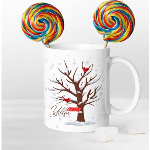 Personalized Christmas Happy Birthday Mug and Nostalgic Leisured Candy Seti-25