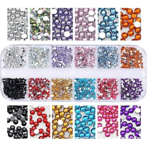 Mixed Color Nail Decoration Art Diamond Crystal Stones Crystal AB Clear Flatback Manicure Irregular 3D Rhinestones DIY