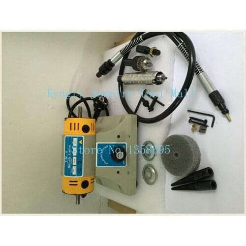 Jewellery making TM-2 Benchs Lathe Polisher Took Kit benchdrill multi use Jewelry Jade Polishing Machine