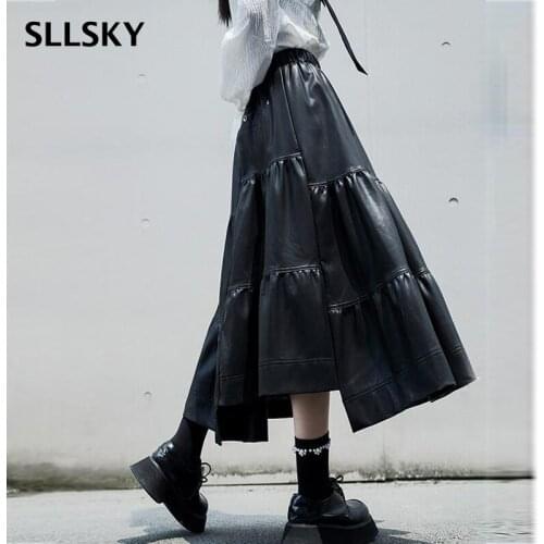 Женские плиссированные юбки SLLSKY China At AliExpress