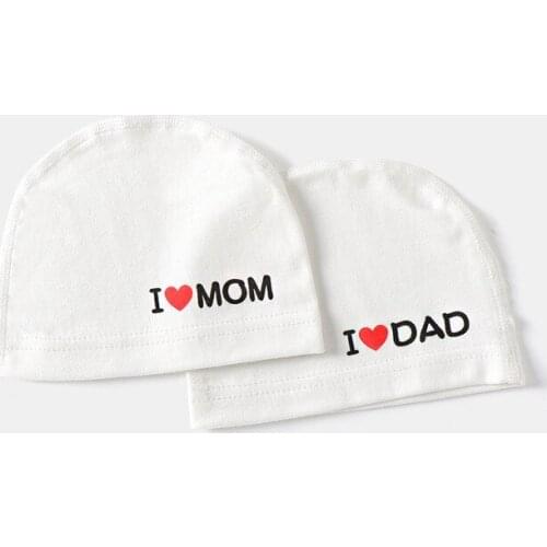 1 pcs Baby Hat Cotton Kids Hat Autumn Winter Children Boys Warm Beanies Cartoon Letter Infant Hats New Caps