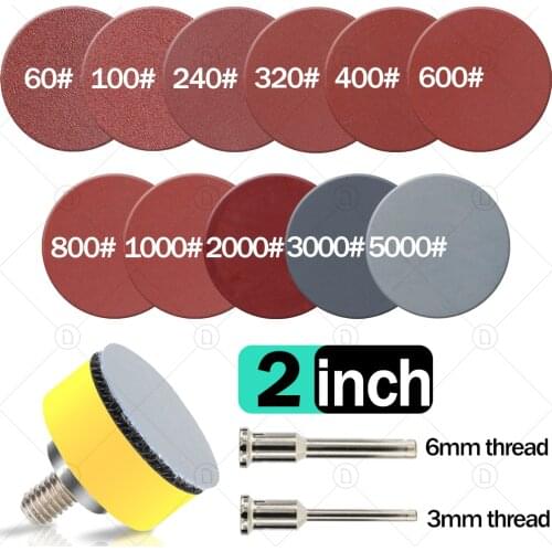 10PCS Sand Paper Sanding Discs 60-5000 Grits Round Flocking Sandpaper Sanding Grinder Polishing Automotive Wood Orbital Sander