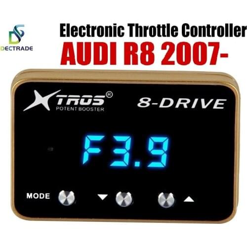 DECTRADE Car Electronic Throttle Controller Racing Accelerator Potent Booster For Audi R8 2007- Tuning Parts 8 Drive