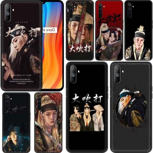 Agust D Suga Kpop Boy Group Case for OPPO Realme C3 C11 C15 C20 C21 5 6 7 Pro X7 XT X50Pro5G Realme Q2 Q2i V15 Phone Coque Cover