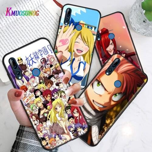 Anime Manga Fairy Tail Cover For Honor 30i 10i 10X 9X 8X MAX 20 10 9 8 8A 8C 8S Prime 7A Pro Lite Phone Case