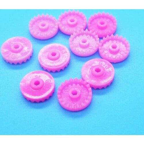 C201.8B Four-wheel Drive Conversion Gear 20 Tooth Crown Gear 1.8mm Hexagonal Hole Toy Parts 10pcs/lot