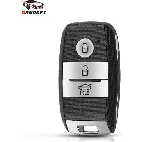 Dandkey For Kia Sportage Ceed K3 K5 RIO Replacement Key Shell 3 Buttons Fob Uncut HYN10R Right Smart Key Blade Car Accessories