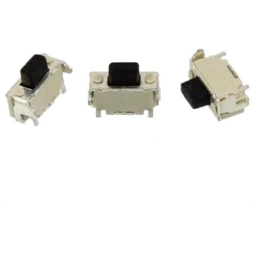 Hot sale 100PCS/LOT 2*4 bracket flat cell phones power button switch 4P press pin press side key 2*4MM