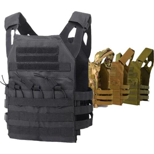 JPC Plate Carrier Military Vest Tactical Hunting Molle Vest Airsoft Paintball Equipment Body Armor Protection Vest