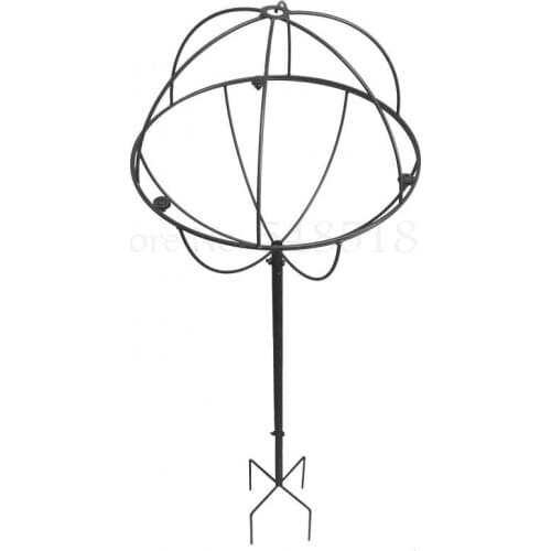 600 Lollipop wrought iron ball windmill jasmine plant shape ball climbing frame flower stand rattan stand