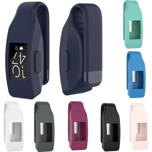 New Arrival Portable Silicone Case Metal Clip Holder Clamp for Fitbit Inspire/Inspire HR