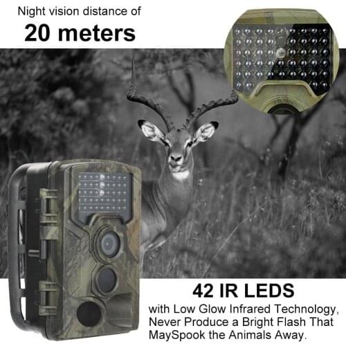 Hunting Camera HC800A 20MP 1080P 2G/3G MMS Photography Trap Night Vision R aw Animal Infrared Hunting Tracking Camera Hunting
