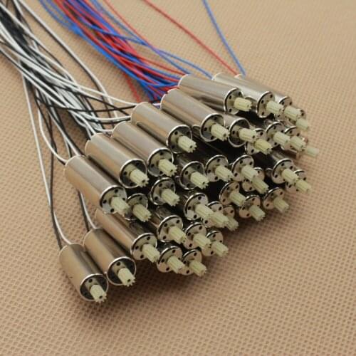 Wholesale JDRC JD20 Rc Drone Quadrocopter Spare Parts Engines motor 50pcs(25A+25B)