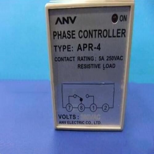 Prevent phase loss and reverse phase relay Original motor phase sequence protector APR-4 380V