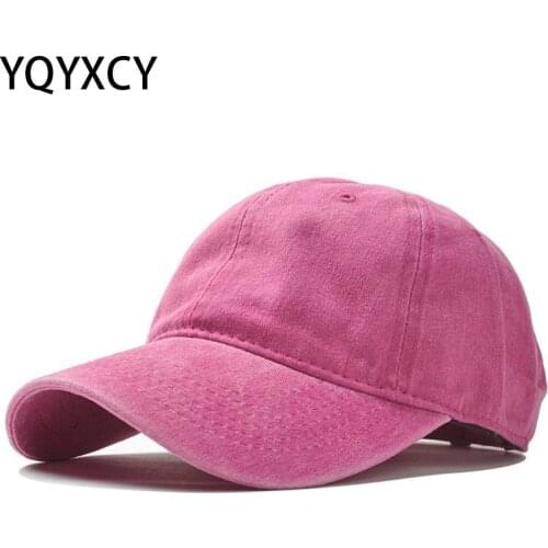 Blank Cotton Washed Baseball Cap Women Men Snapback Caps Gorras Hip Hop Casual Dad Hat Female Trucker Caps 11.11 Hats
