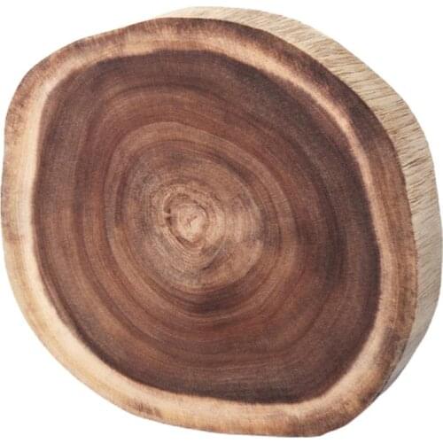 1PC Cutting Board Fruit Chopping Board Kitchen Chopping Board Acacia Wood Cutting Board Kitchen Supplies (Assorted Color)