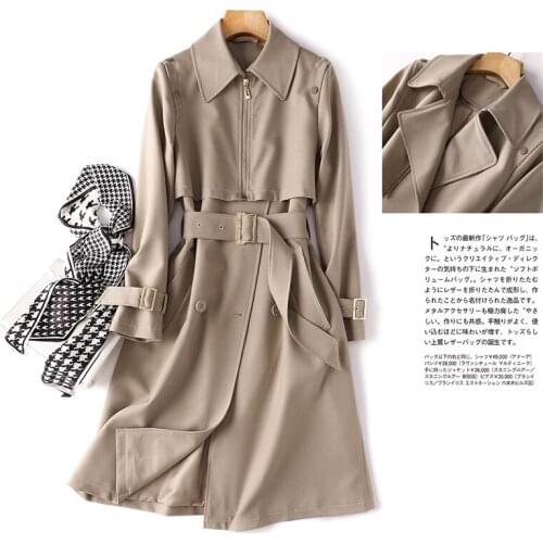 Shuchan Women's Trench Coats