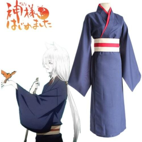 Unisex Anime JK Cosplay Kamisama Love Kamisama Kiss Tomoe Cosplay Costumes Student Uniform kimono