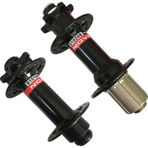 Novatec D101SB D102SB Sand Beach Bike Snow Bike Fat Bicycle Hubs 6 Bolts 32 Holes 15x135mm 12x170mm 32H HG 10s 11s 12s XX1 XD