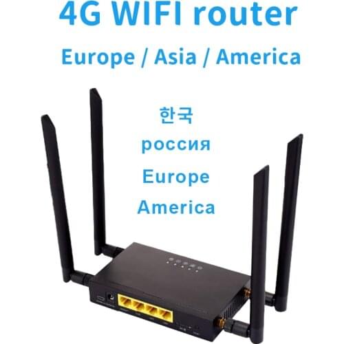 GC111 4G WiFi Router 4G CPE iron housing Industrial grade WiFi router strong signal 32 Wifi users Sim Card modem WiFi Hotspot