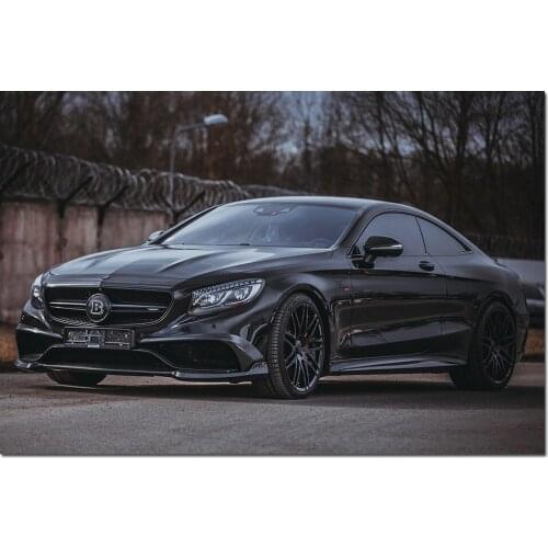 1 Piece Canvas Painting Brabus S Class Car HD Posters and Prints Wall Pictures for Living Room Decor