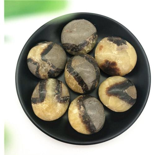 1PC Natural Septarium Septarian Palm Massage Stones Mineral Specimen Healing stones and crystals