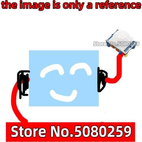 20/10/1PCS HC-SR501 Human Infrared Sensor Module Pyroelectric Infrared Sensor Green Board Blue Board