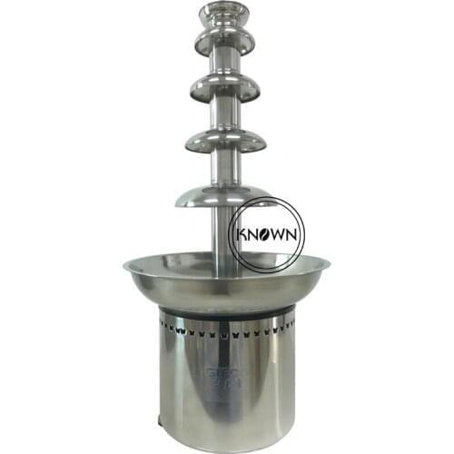Hot Selling Chocolate Fountain Automatic Stainless Steel Sweet Chocolate Flowing Show Toys Chocolate Fountain Machine