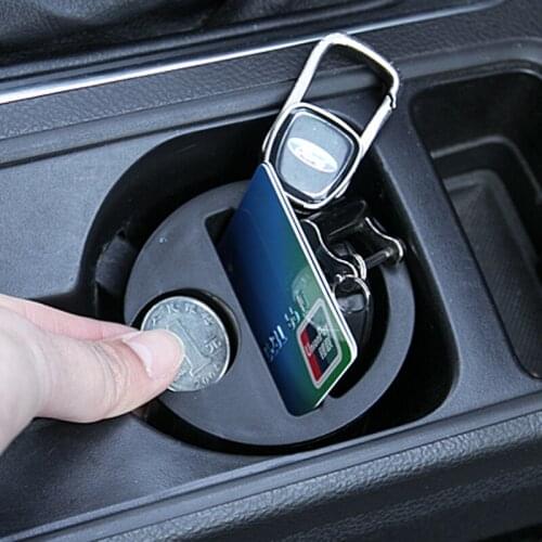 Car Armrest Box Cigarette Coin Card Holder Storage Box for SEAT Ibiza Leon Toledo Arosa Alhambra Exeo FR Supercopa Mii Altea Cor