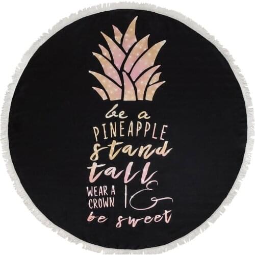 Quick dry Beach leisure resort creative swimming towel Microfiber Bath Towels yoga mat shawl bandage round tassel пляжный коврик