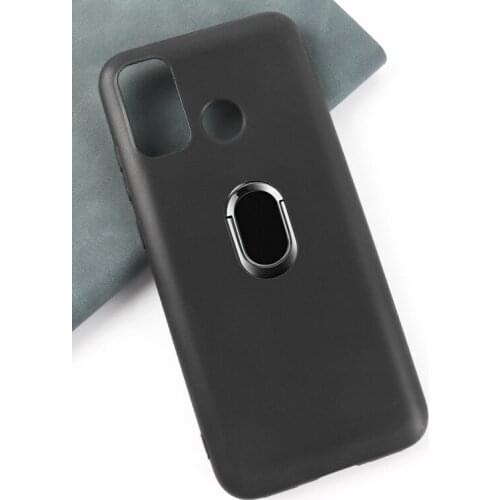 Cases for OUKITeL C23 PRO Back Ring Holder Bracket Phone Case Cover for Oukitel C23 Pro Phone TPU Soft Silicone Bags